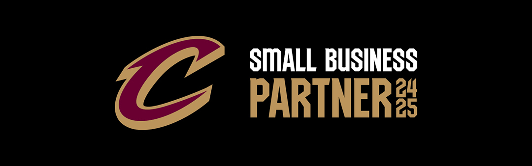 Cleveland Cavaliers Small Business Partnership Logo